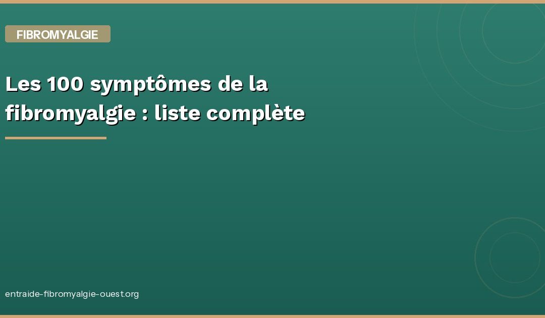 Diagnostic de la fibromyalgie : critères et procédures médicales