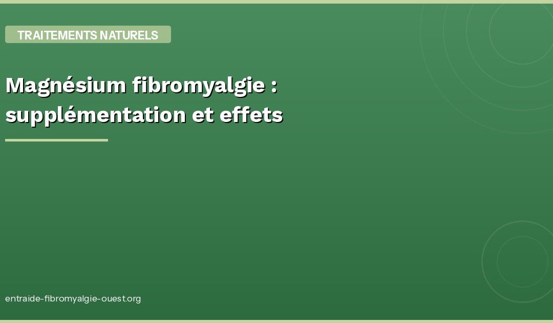 Anti-inflammatoire naturel pour tendinite : solutions efficaces