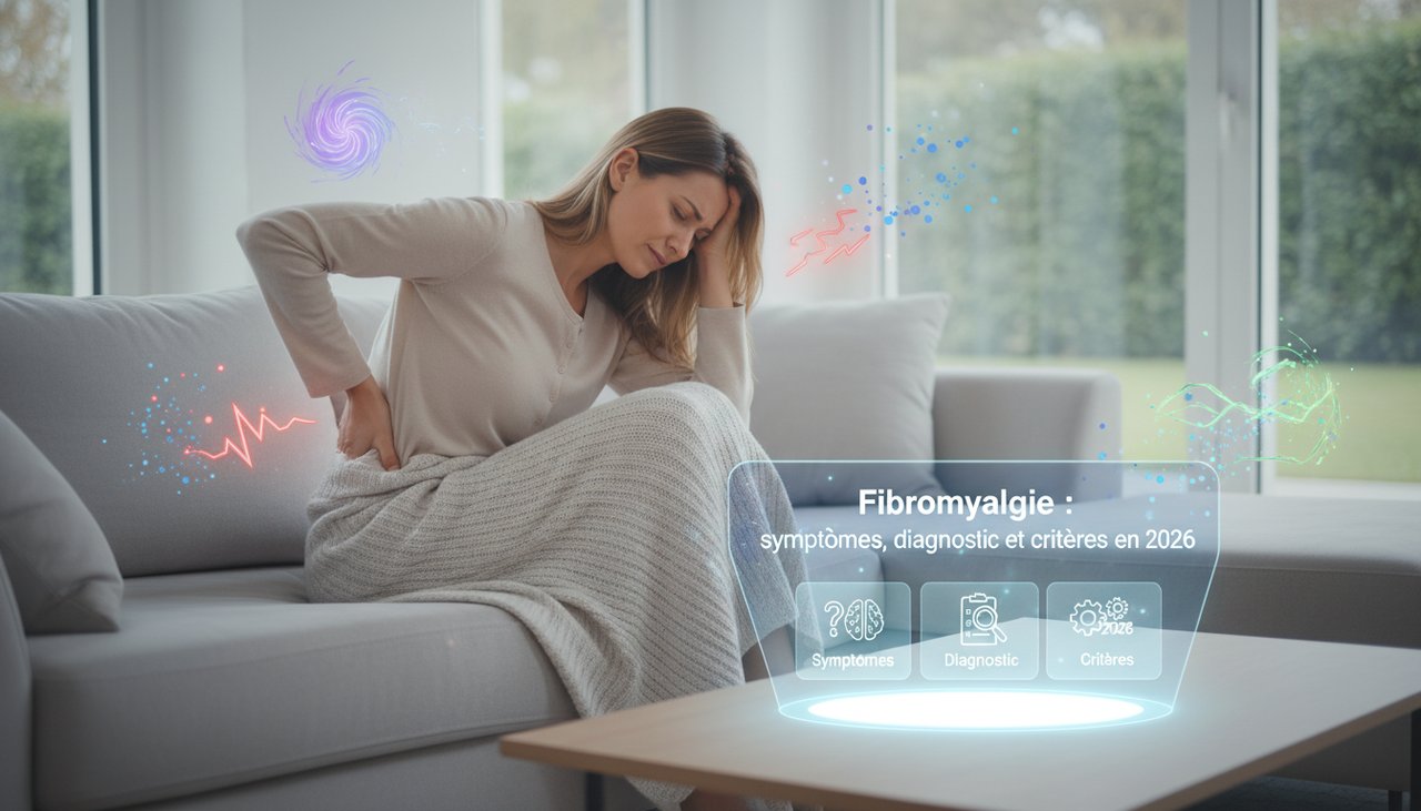 Fibromyalgie : symptômes, diagnostic et critères en 2026