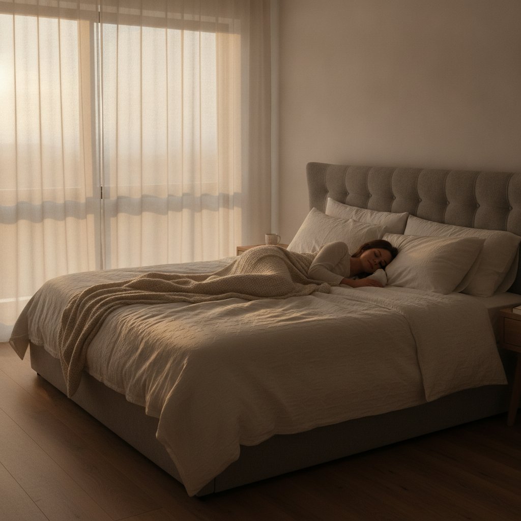 Personne au repos, sommeil réparateur essentiel face aux douleurs chroniques